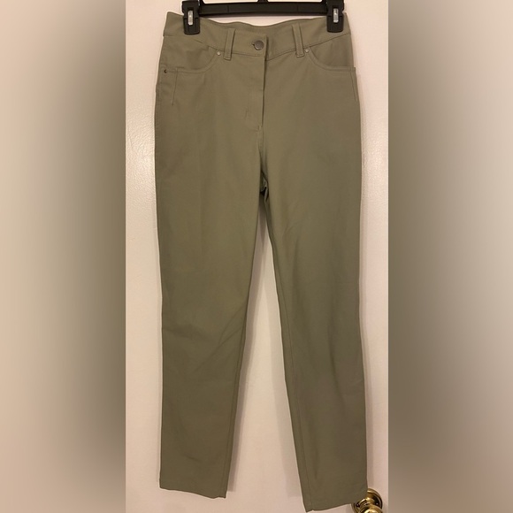 Lululemon City Sleek 5 Pocket 7/8 Pant Rosemary Green Size 4 - Picture 5 of 9